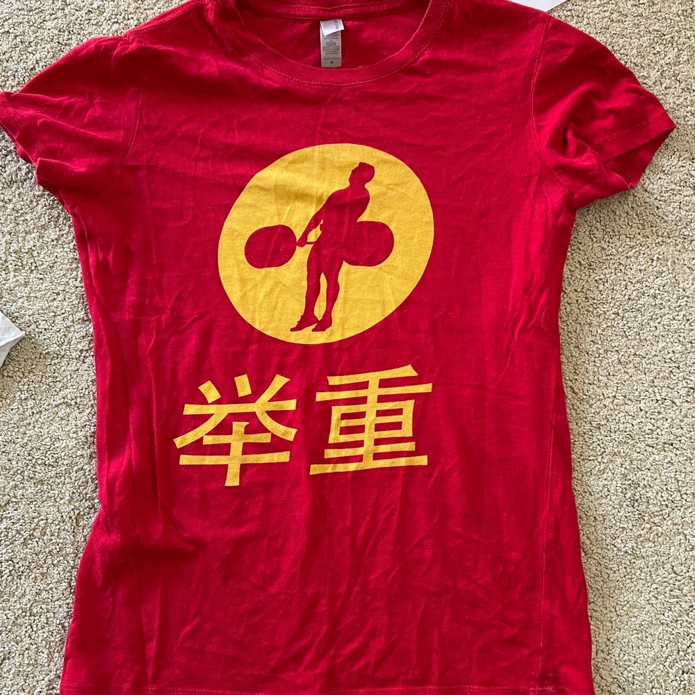 Bundle of 12 tops and tshirts womens size XS and S CrossFit and weightlifting